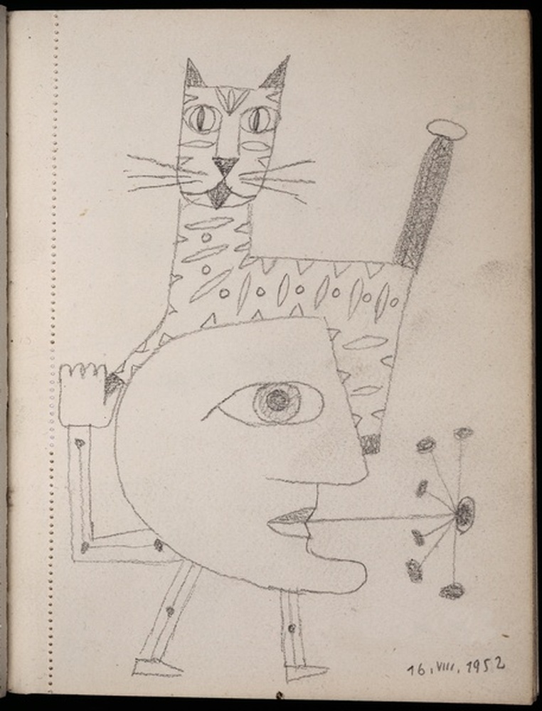 Sans titre, 1952-1955