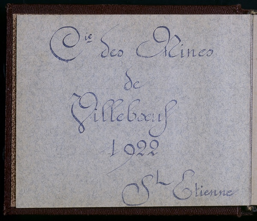 Cie des Mines de Villeboeuf 1922 St Etienne