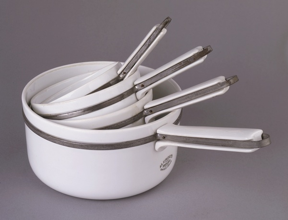 Casserole - aluminite Frugier, vers 1950