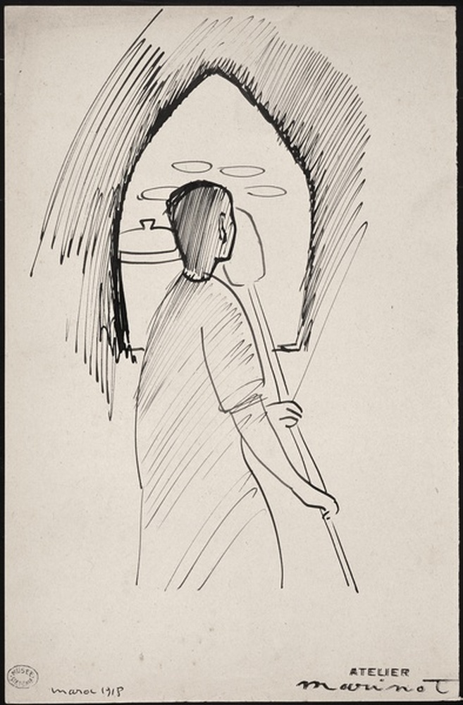 Au Maroc, four à pain 1918