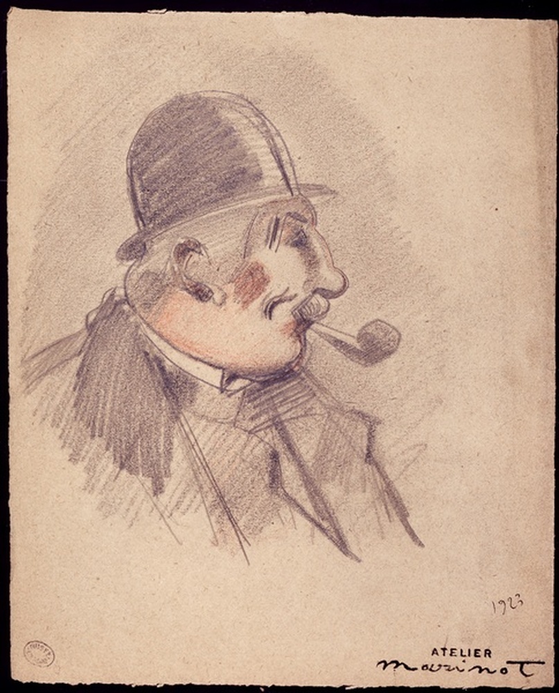 L'homme à la pipe 1923