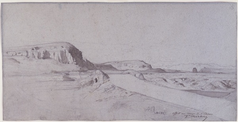 Route dans la vallée du Poussin