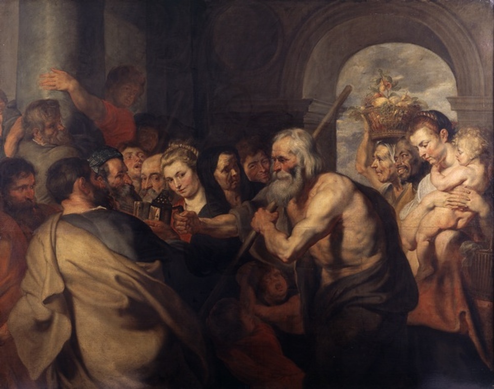 Diogène cherchant un homme