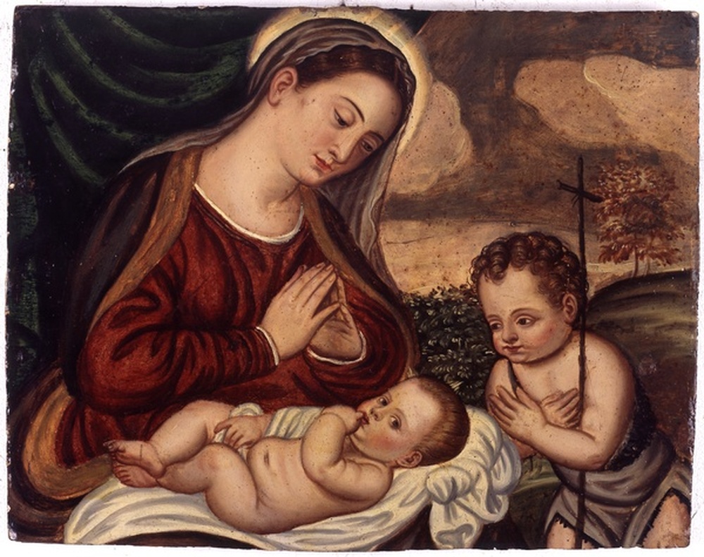 Vierge à l'enfant et Saint Jean-Baptiste