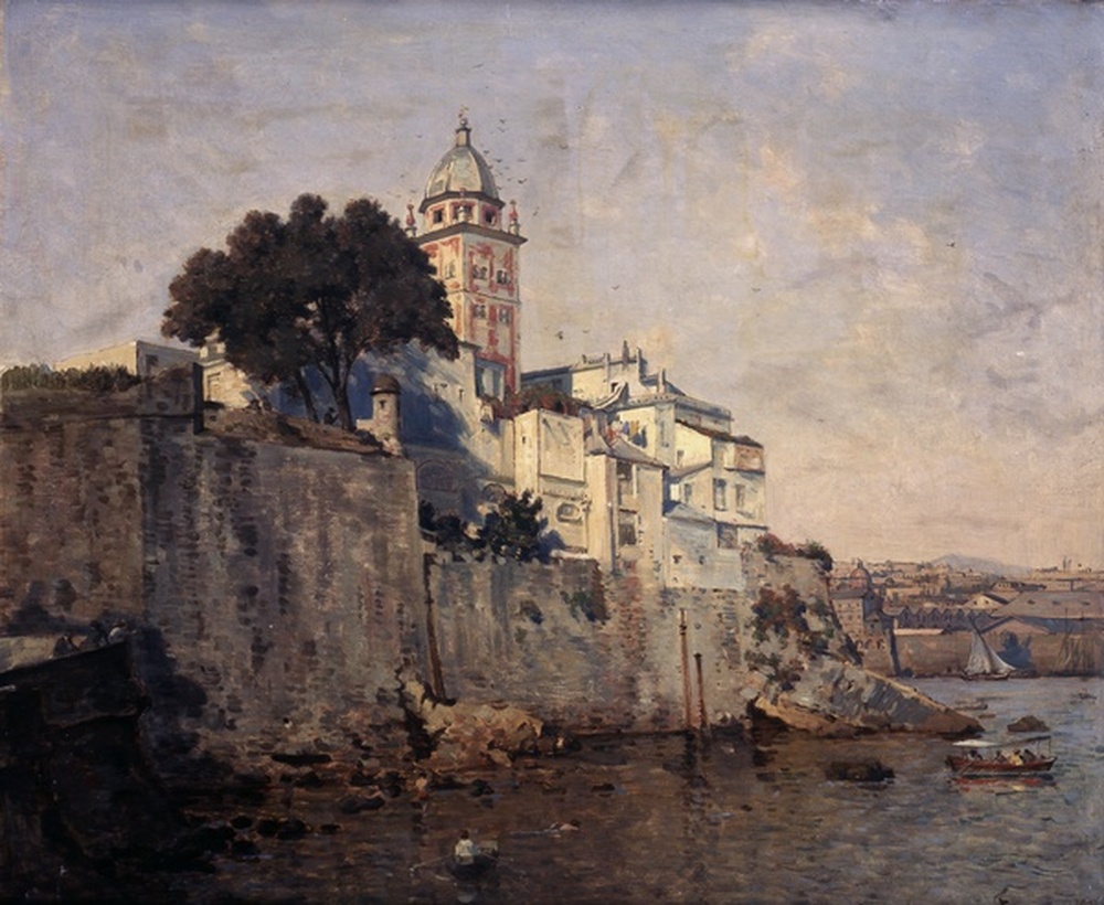 Un coin du port de Gênes