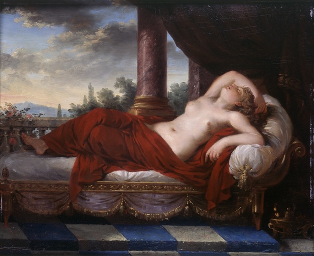 Femme couchée