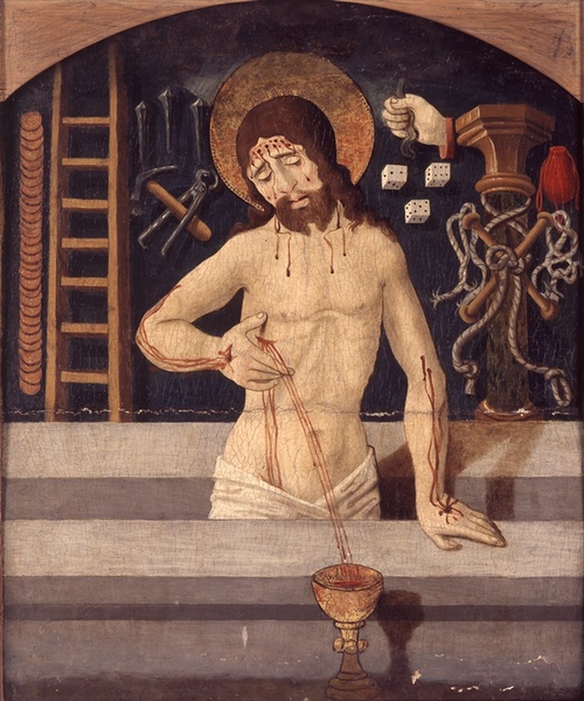 Christ de Pitié (avec les instruments de la Passion)