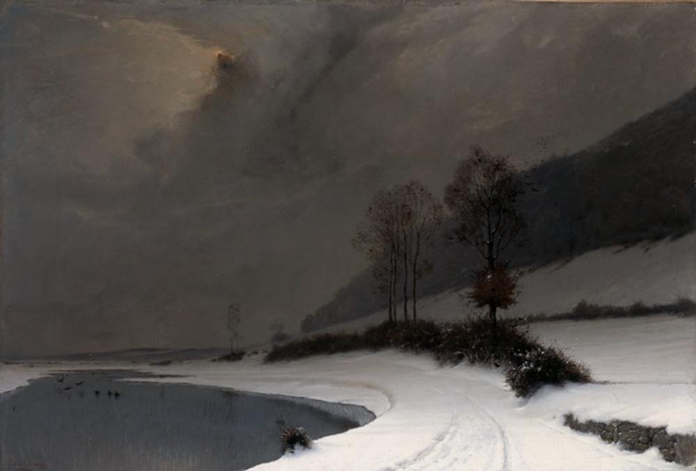 Paysage - Solitude - Effet de neige
