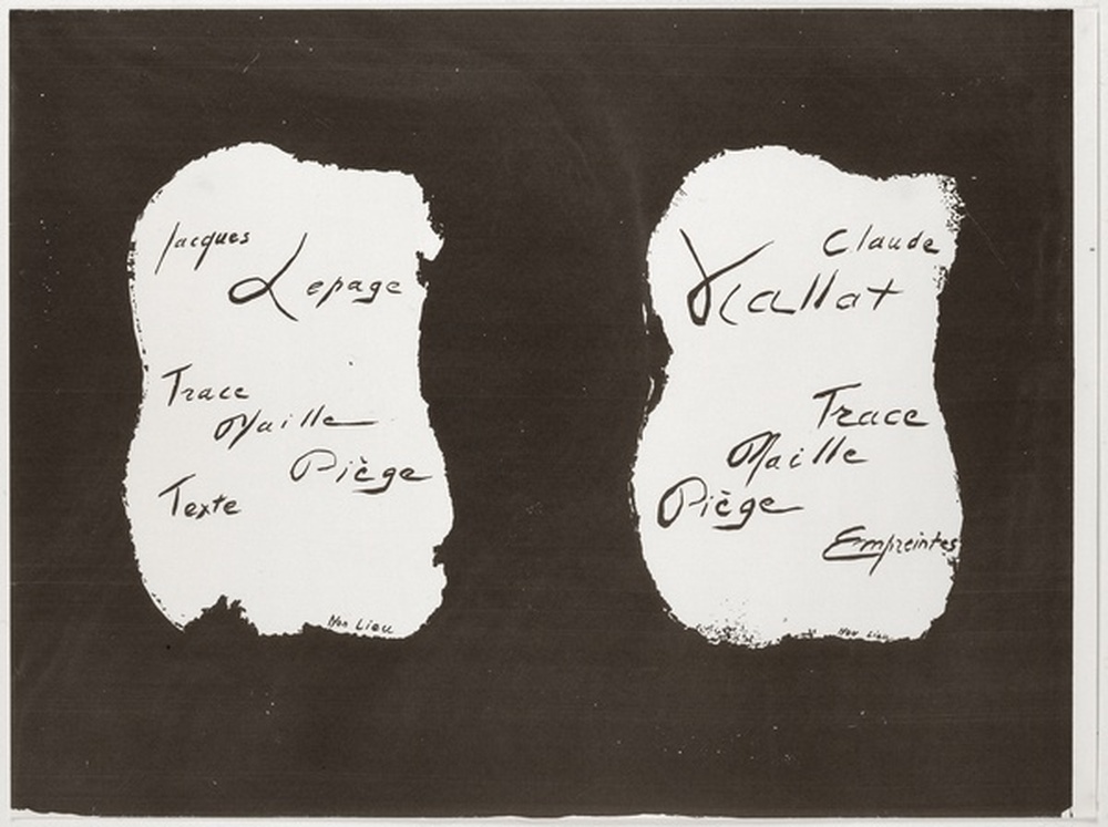 Trace, maille, piège