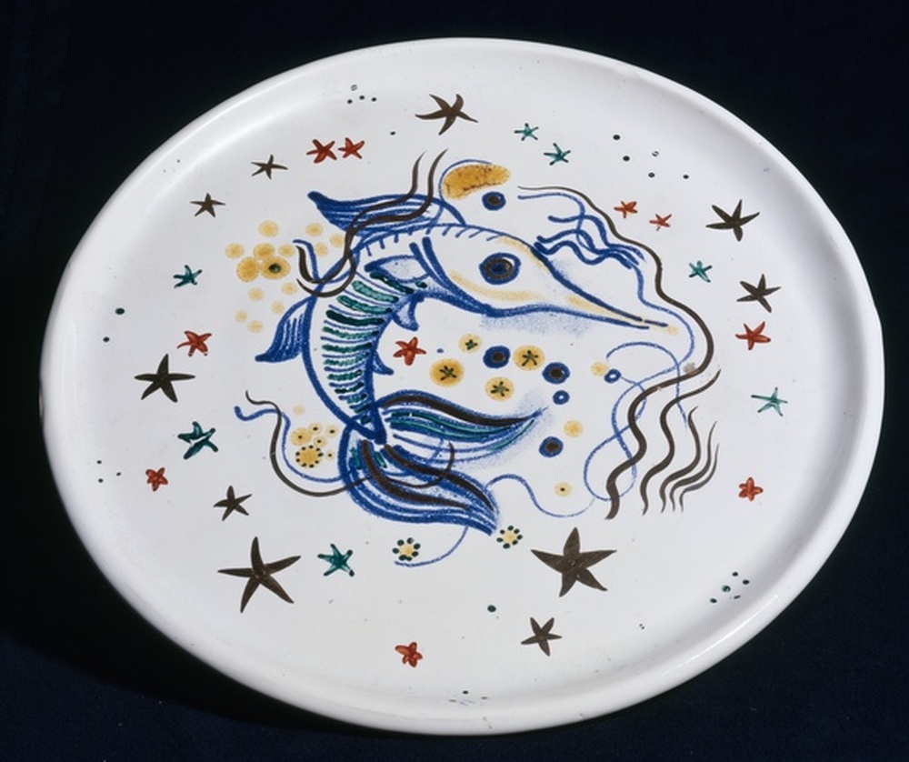 Céramique Plat décoré