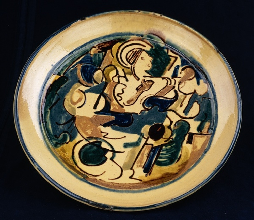 Céramique Plat décoré