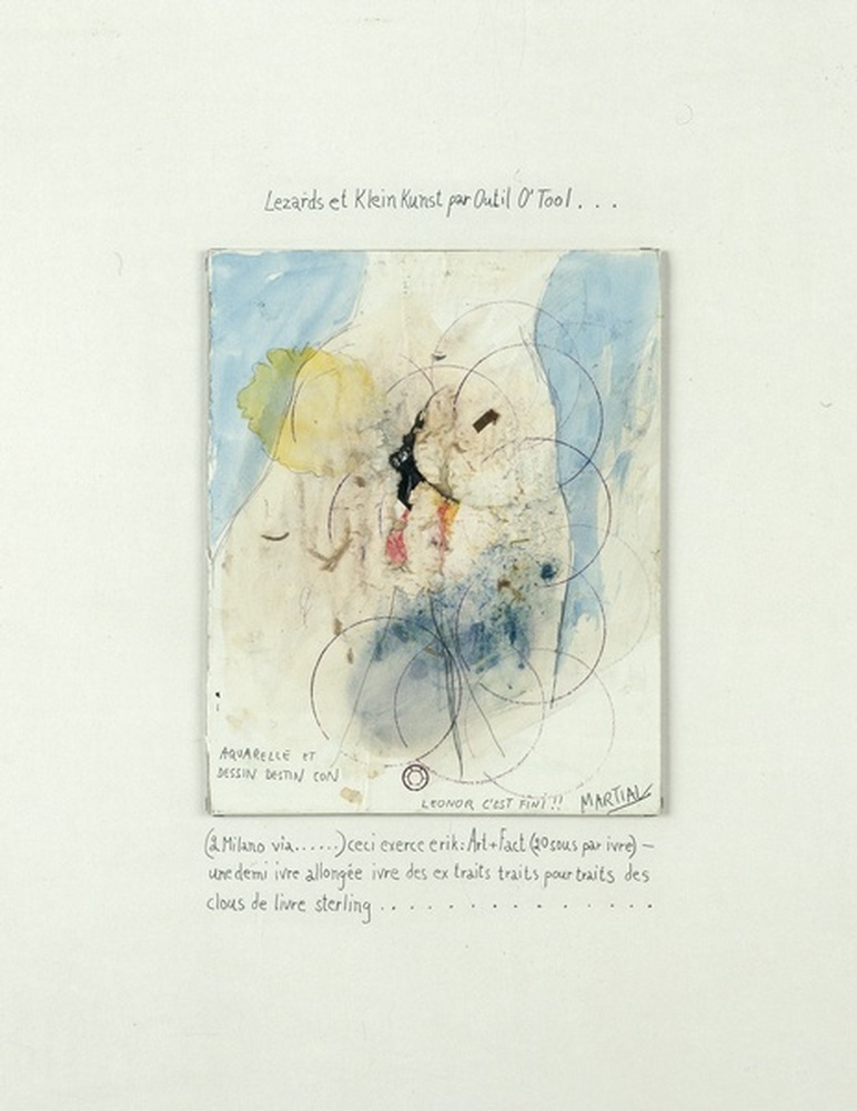 Lezards et Klein Kunst par Outil O'Tool, Leonor c'est fini !!