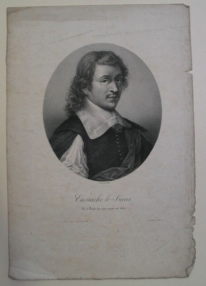 Portrait d'Eustache Le Sueur (1617-1655)