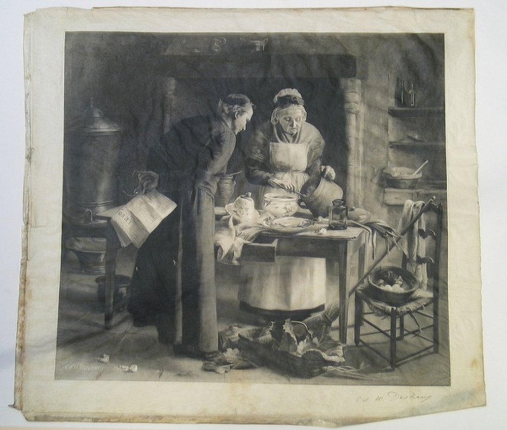 Dans la cuisine d'un prêtre