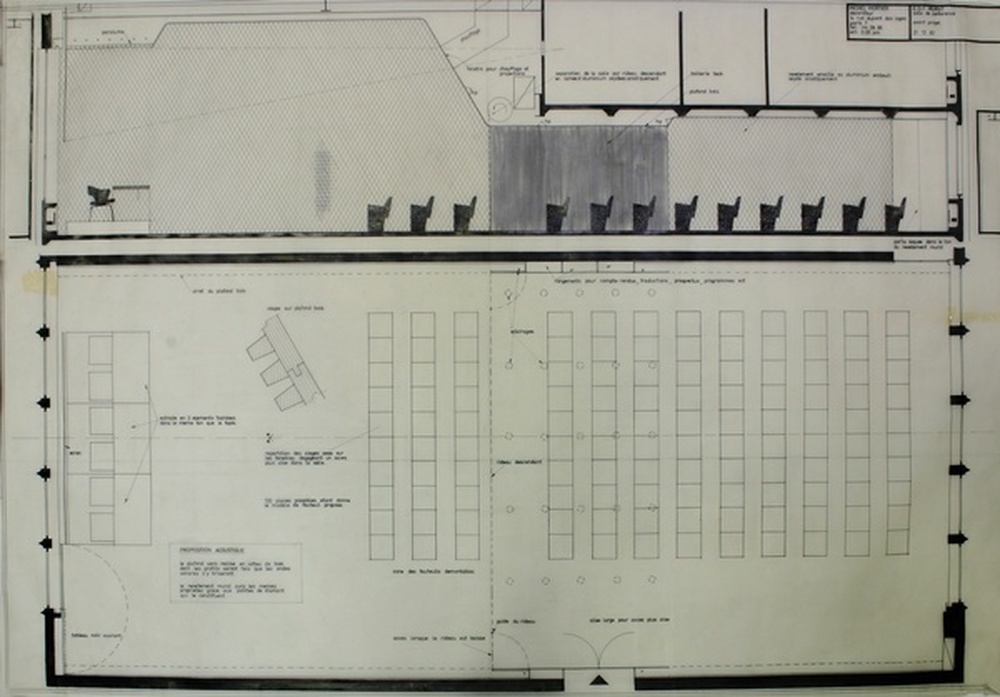 E.D.F. Siège social 2 rue Murat, Paris, 1962 - 1963