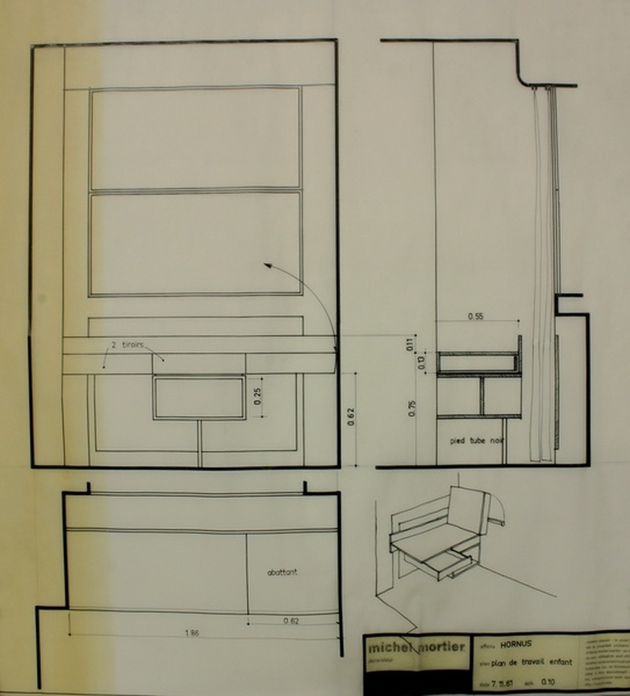 Hornus, plan de travail enfant