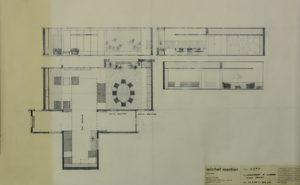 Kopf, appartement boulevard Flandrin, avant projet