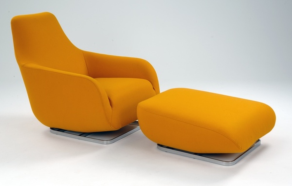 Petit fauteuil et petit pouf Shaman