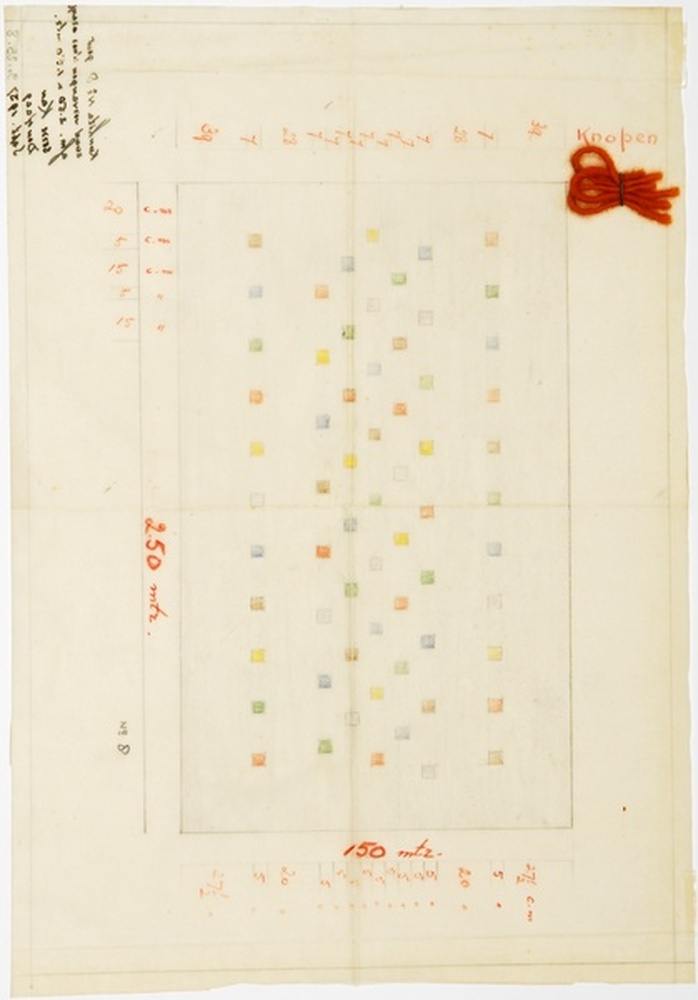 Konhito n°8, composition pour tapis