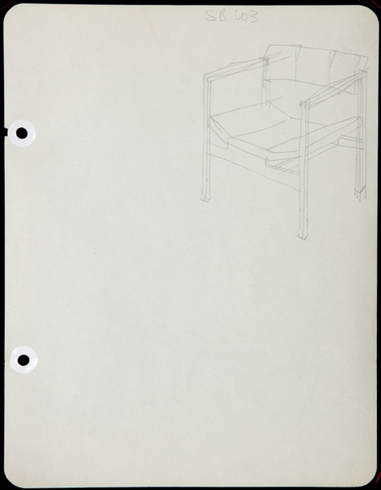 Siège bridge SB 103, 1961