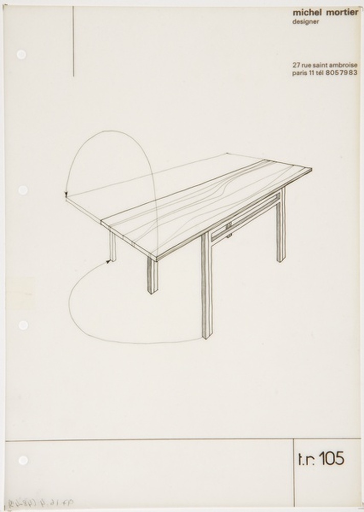 Table repas TR 105