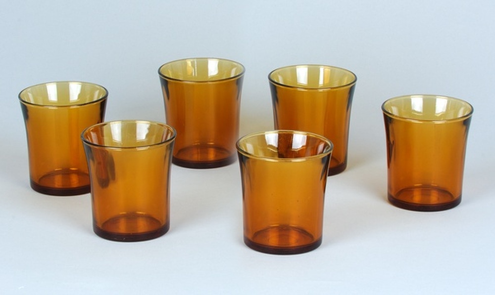 6 gobelets à eau Duralex