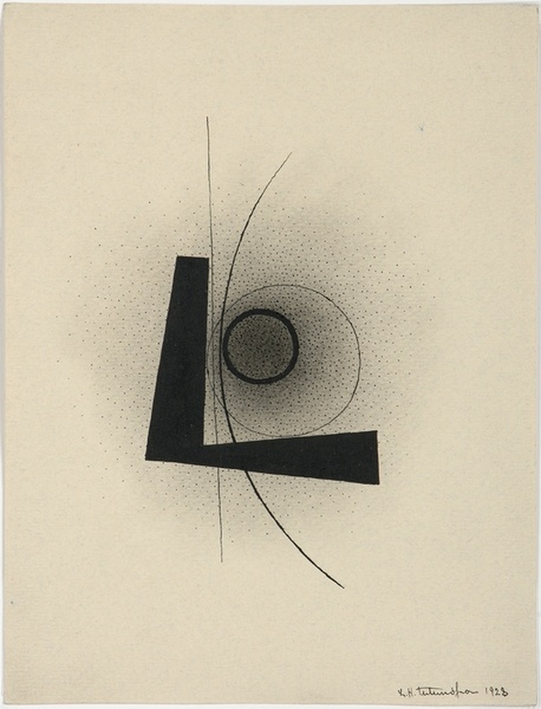 Dessin abstrait géométrique