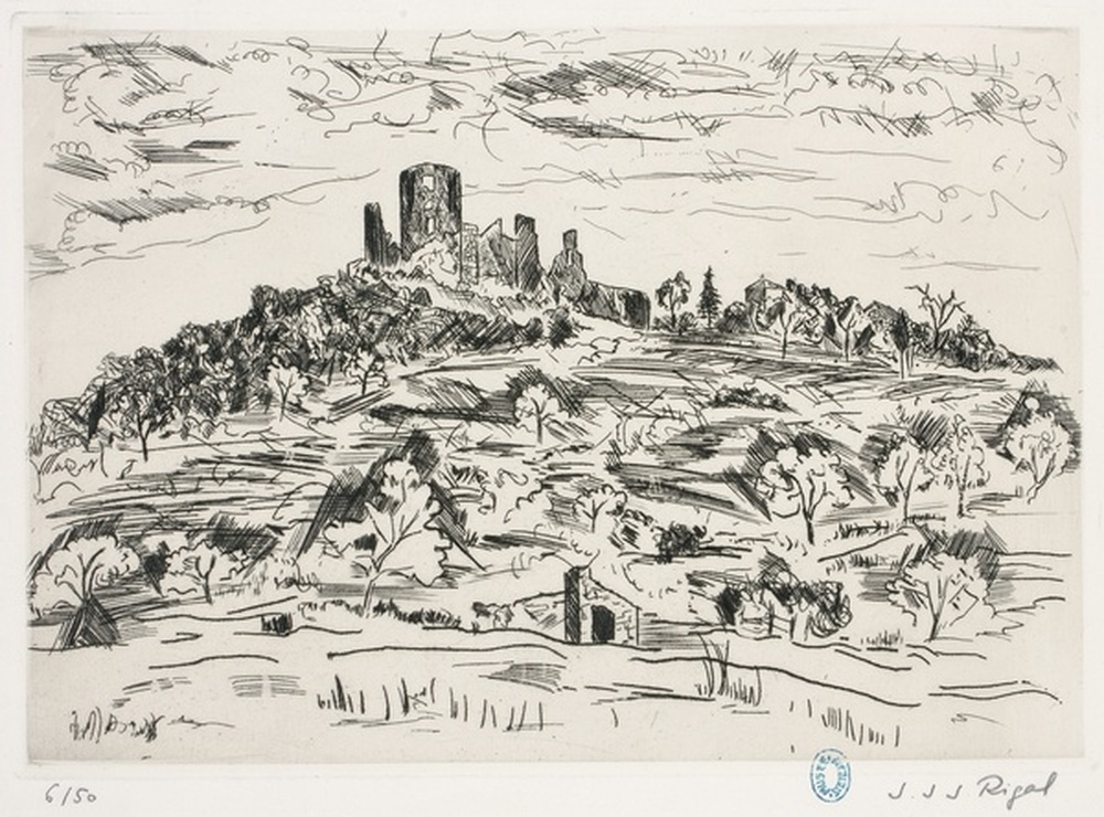 Le château de Léotoing (Haute-Loire)