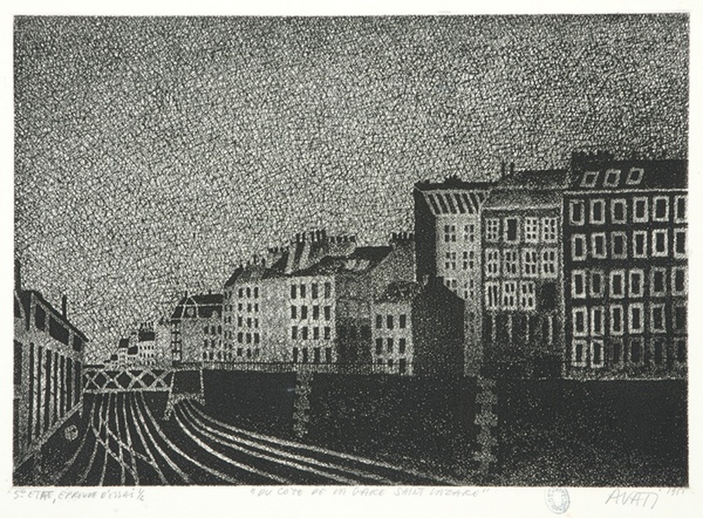 Du côté de la gare Saint-Lazare