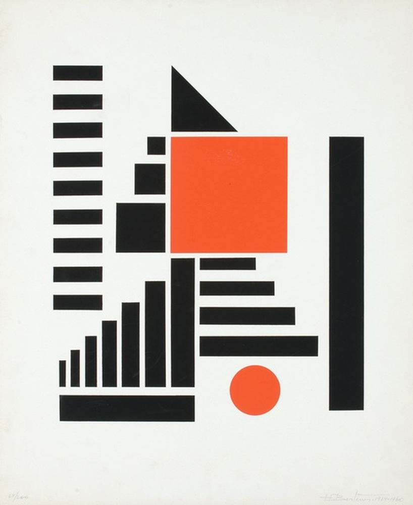 Composition abstraite géométrique