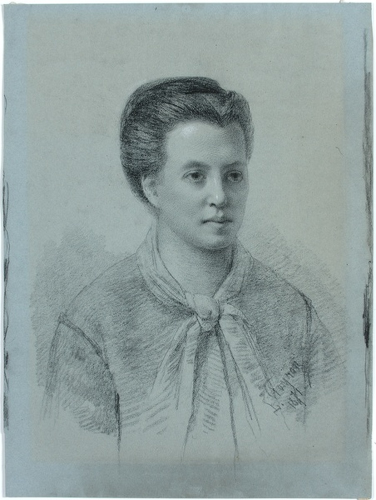Portrait de femme en buste