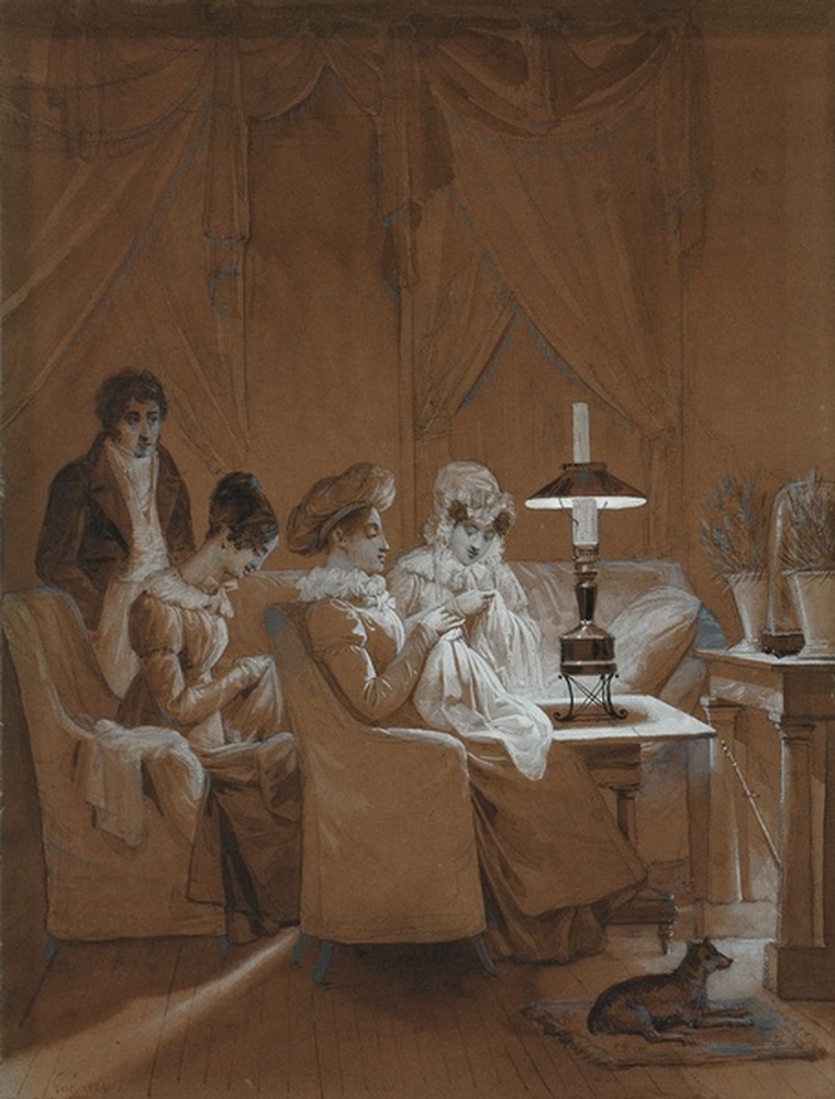 La soirée en famille