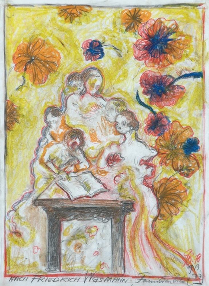 Nach Friedrich Wassmann, Familienbild