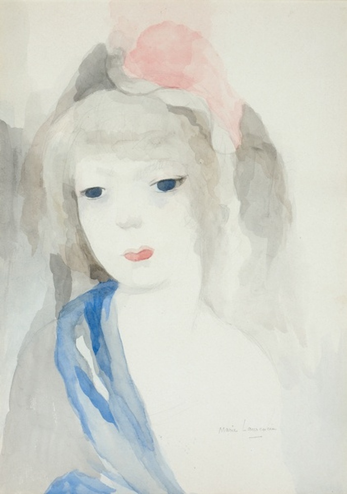 Tête de jeune fille