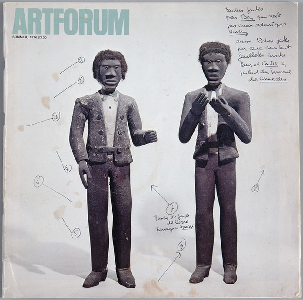 Intervention sur Art Forum
