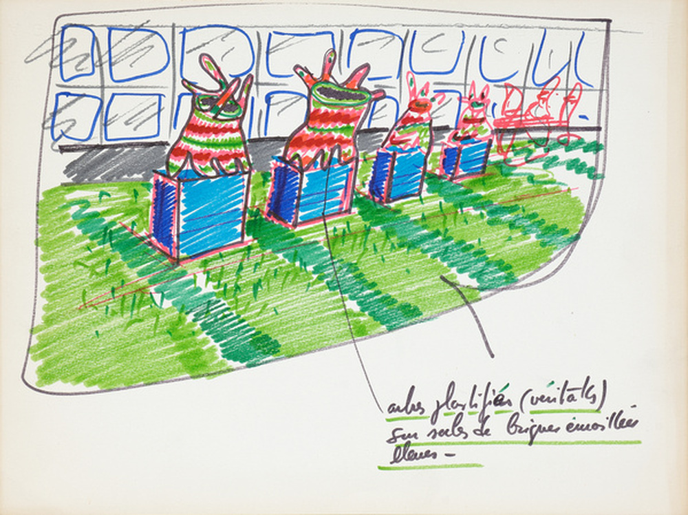 Jardin de souches