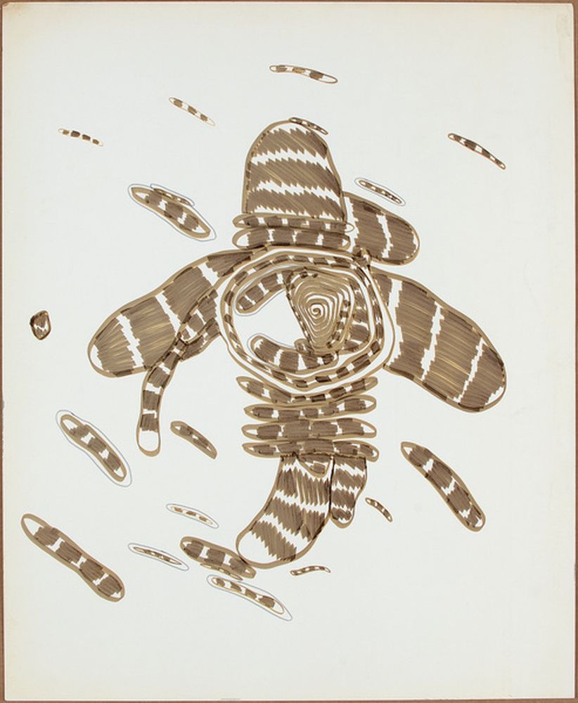 Jardins, dessins et collages