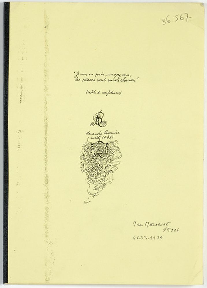 Document dactylographié