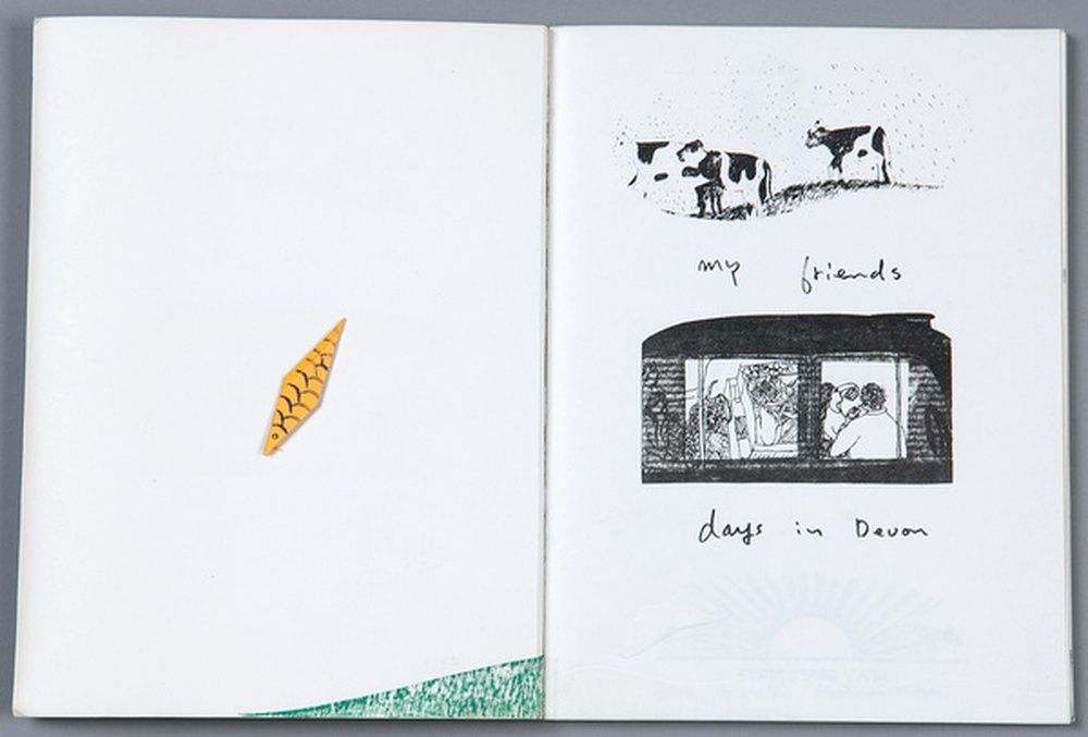 Flux BookTo friends from Takako (days in Devon)