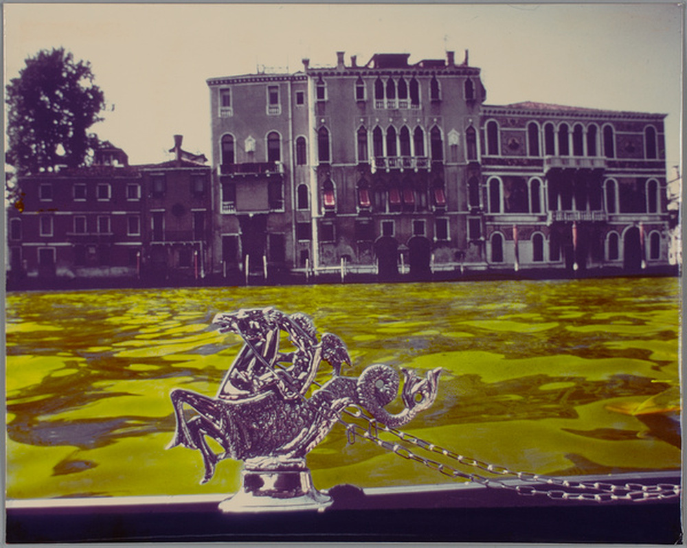 International coloration of the waters
Canal Grande. Green Venice