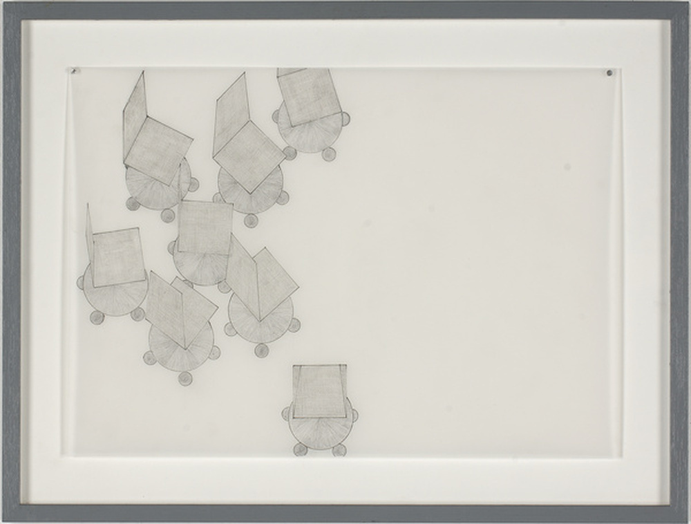Dessin préparatoire pour Assises de  théâtre