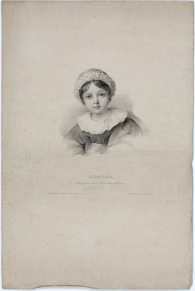 Gabrielle, enfant
