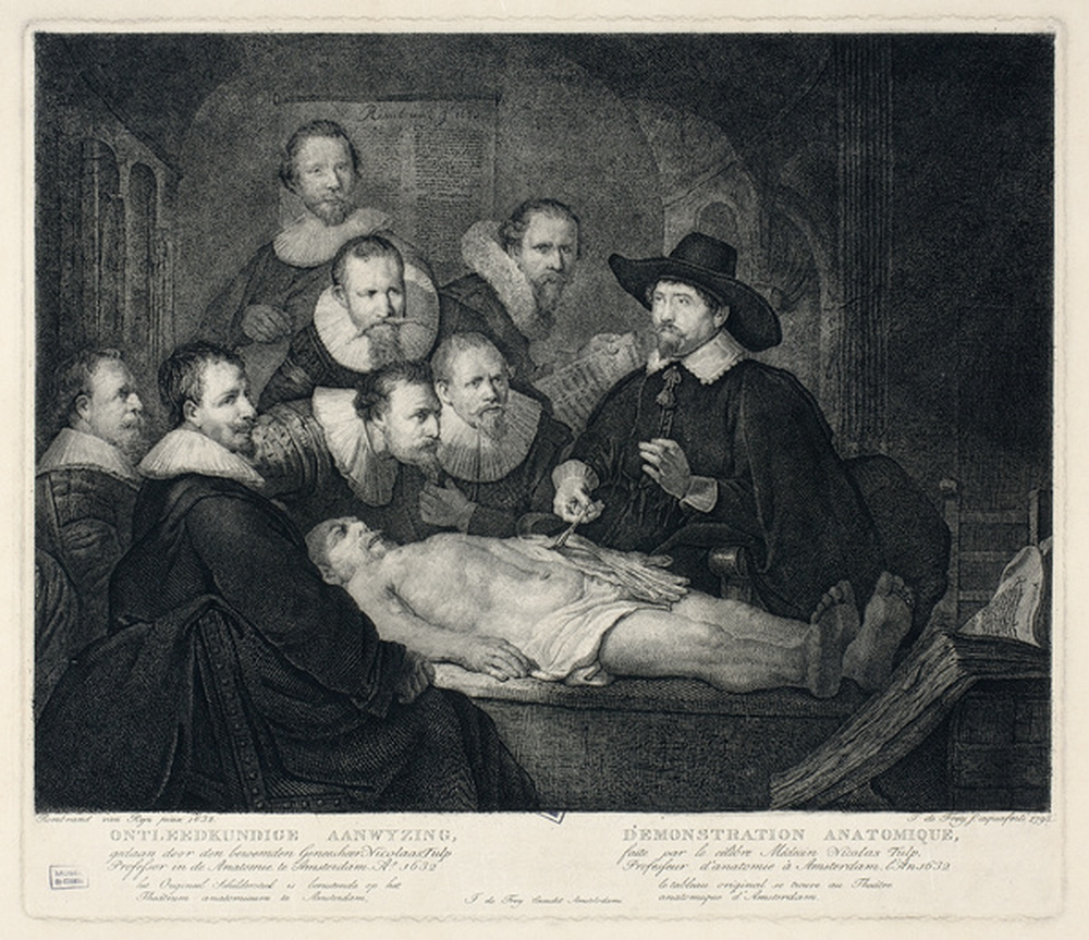 La leçon d'anatomie du professeur Tulp