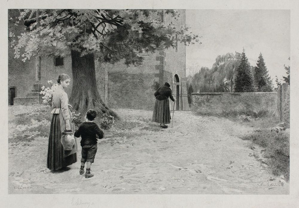 Sur le chemin du cimetierre