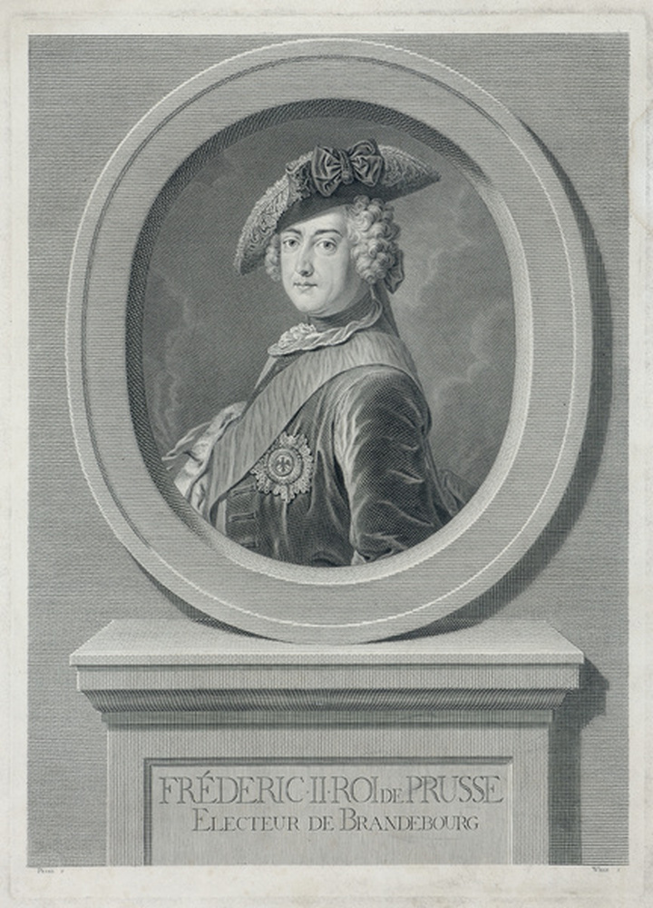 Portrait de Frédéric II, roi de Prusse