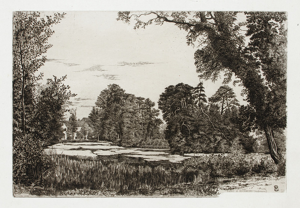 Parc à Richmond, Angleterre