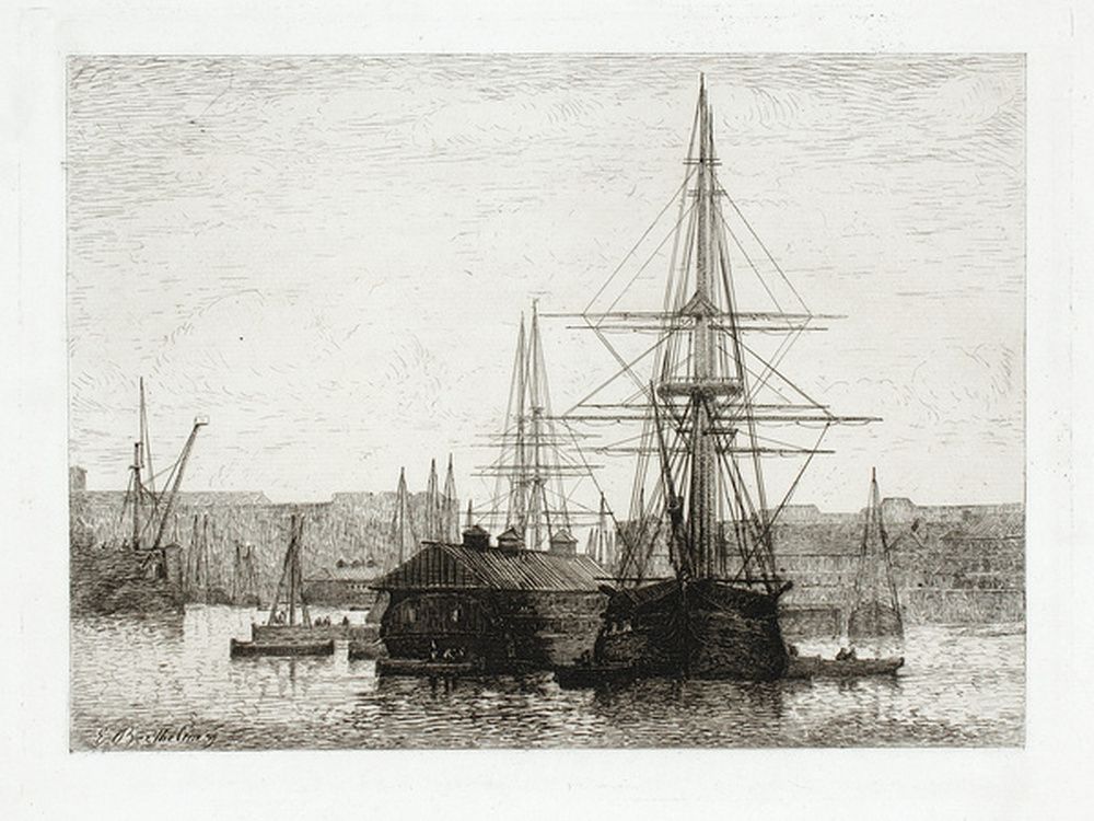 Bateaux de pêcheur à Fécamp