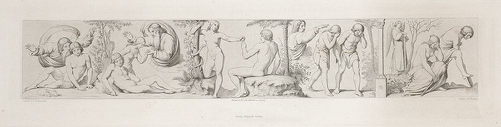 Planche I : Adam et Eve, histoire