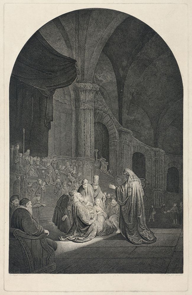 Présentation de Jésus au temple
