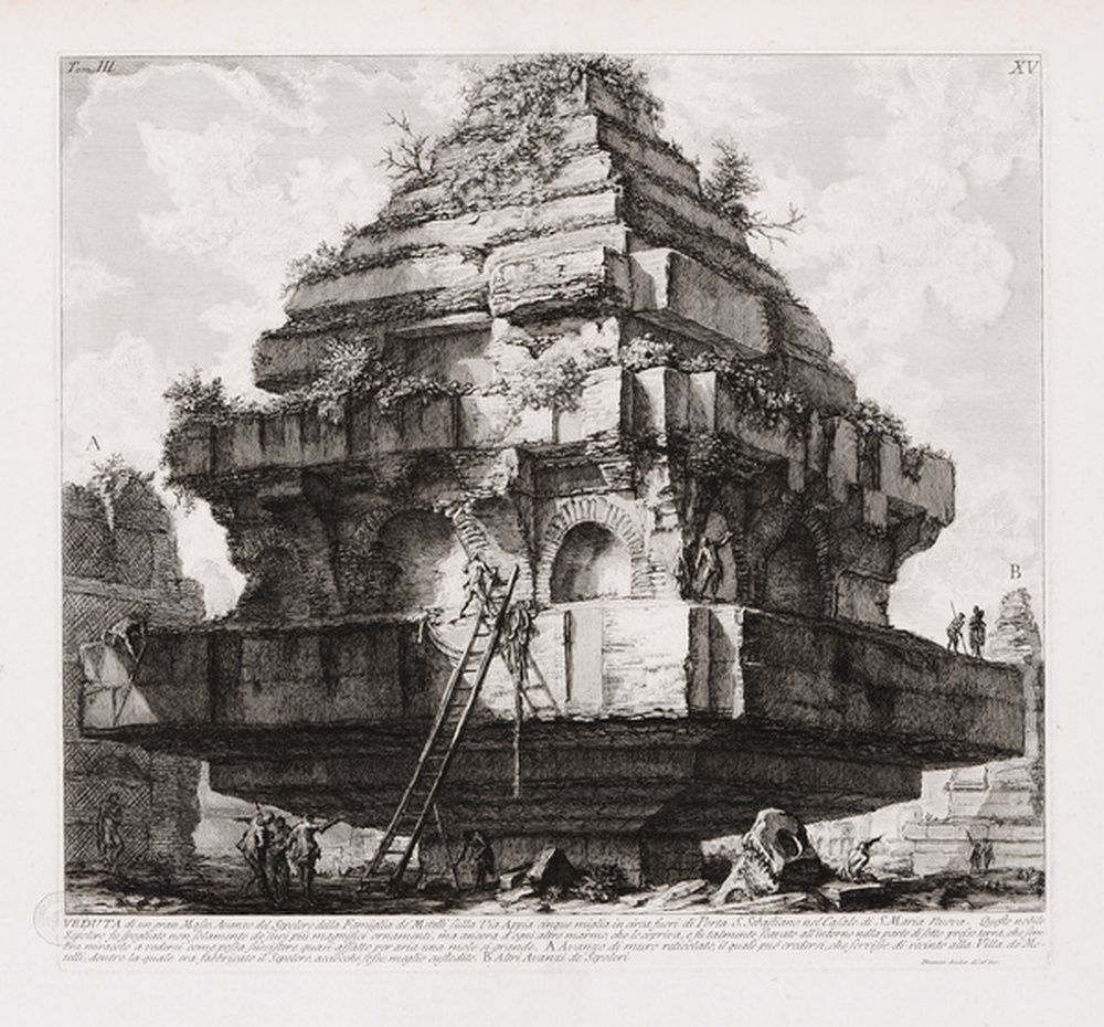 Vestiges du tombeau des Metelli